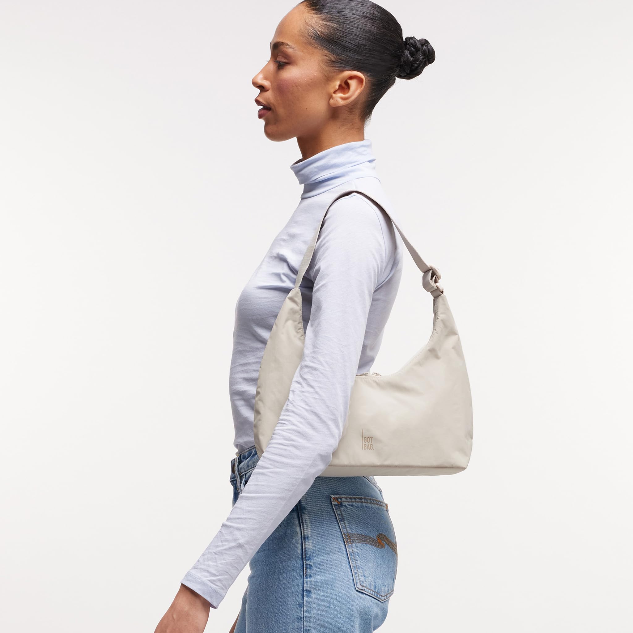 GOT BAG borsa a tracolla T-SHAPE BAG LARGE | Borsetta con scomparto per laptop da 16” in nylon riciclato
