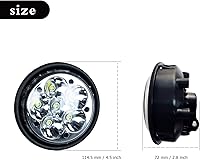 Vista 2 de Freightliner Columbia - Luz antiniebla, luz antiniebla sellada LED de 18 vatios