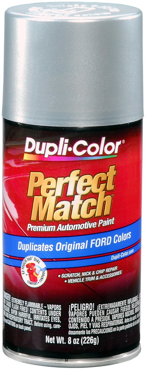 Dupli-Color (EBFM02267-6 PK) Silver Metallic Ford Exact-Match Automotive Paint - 8 oz. Aerosol, (Case of 6)