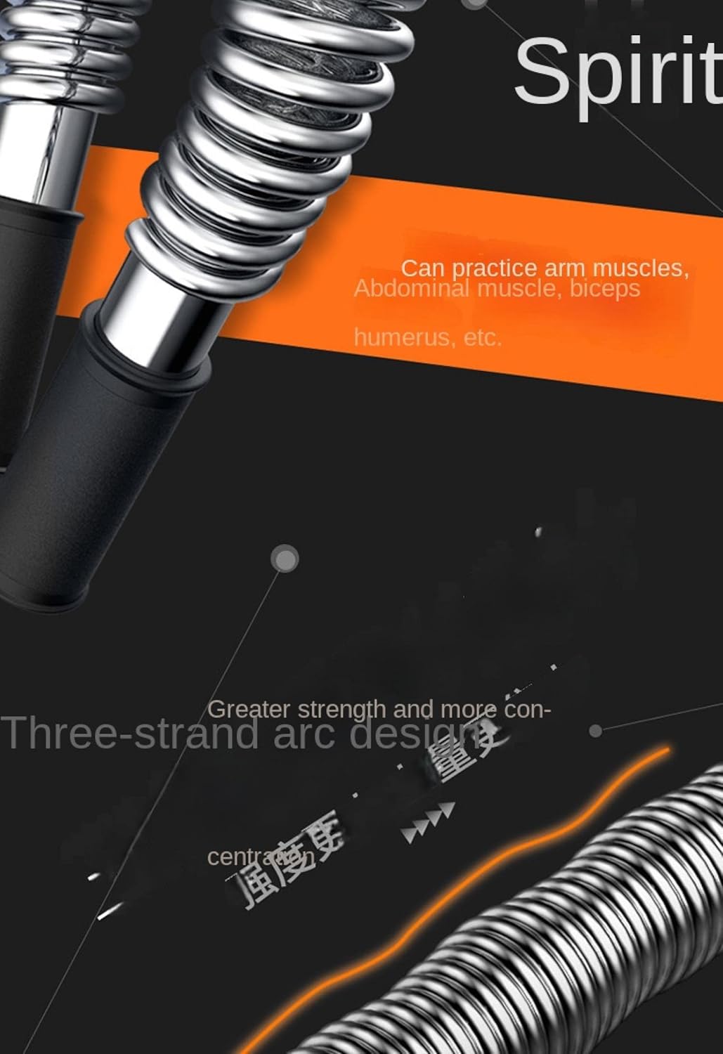 Arm Strength Equipment 44-132 Pounds, Multi Size Men's Chest Muscle Exercise Training, Household Arm Strength Bars, Small Fitness Equipment 132lb Electroplatedversion