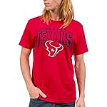 Junk Food Clothing x NFL - Houston Texans - Bold Logo - Unisex Adult Short Sleeve Fan T-Shirt for Men and Women - Size XX-Large