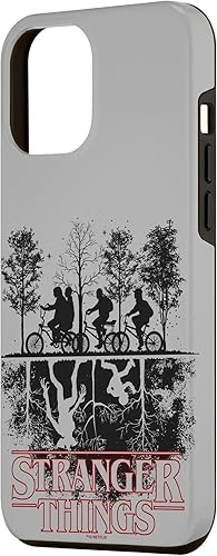Miniatura 2 de Stranger Things Upside Down Hawkins Ride - Carcasa con logotipo para iPhone 12 Pro Max