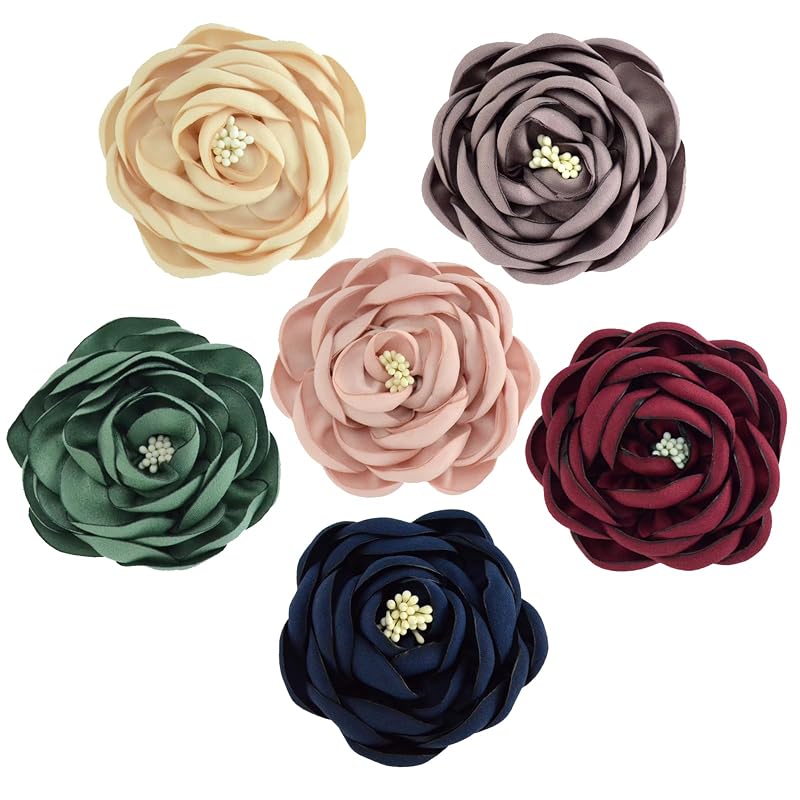 Pingentes de Flores Decorativas para Coleira de Cães e Gatos UBQUBQ, 6 Unidades – Style 1