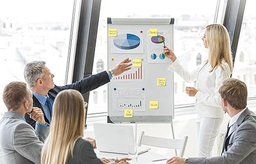 Miniatura 6 de (24 blocs) Notas adhesivas emergentes de 3 x 3 pulgadas, poste adhesivo fuerte amarillo canario, adecuado para el hogar, oficina, escuela,