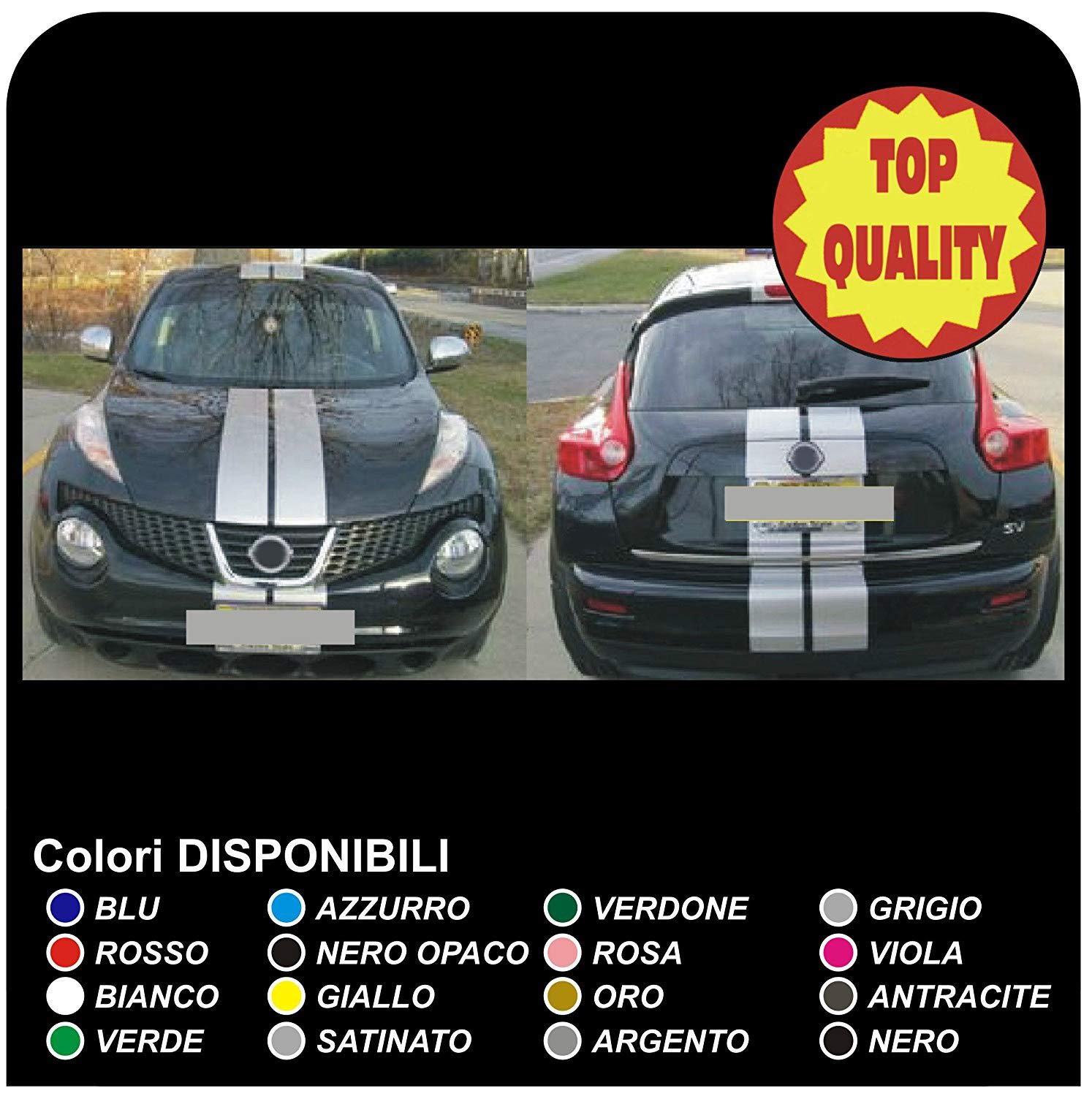 MOPAR Store Decalcomanie per cofano e tetto- Sport