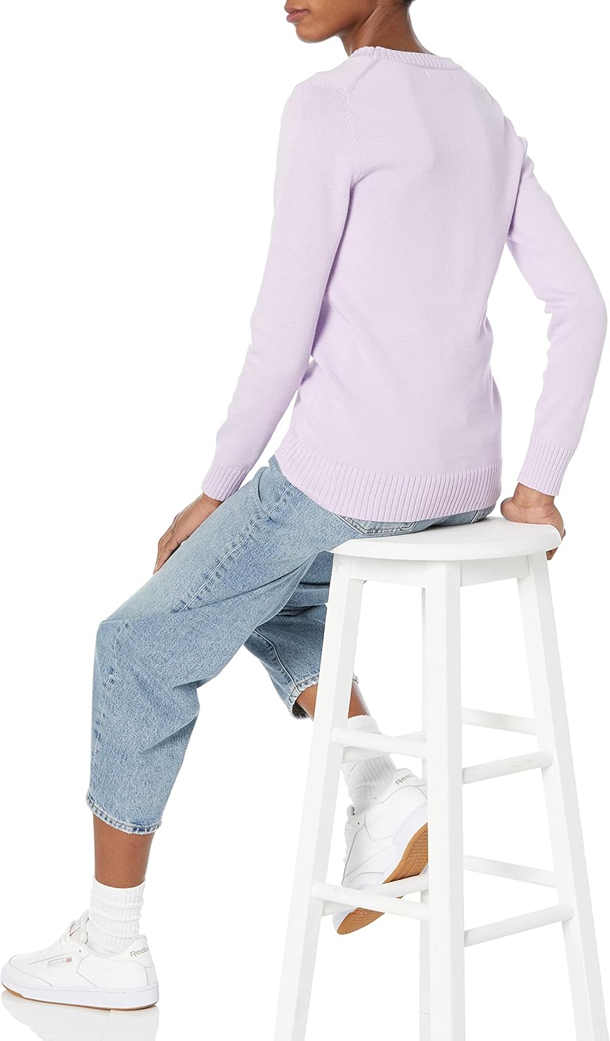 Amazon Essentials Women's Crewneck Sweater, 100% Cotton - Image 5