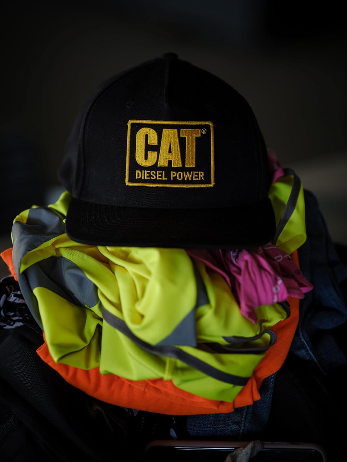 帽子 cap(DIESEL ) Men's Distressed denim baseball cap | Black | Diesel