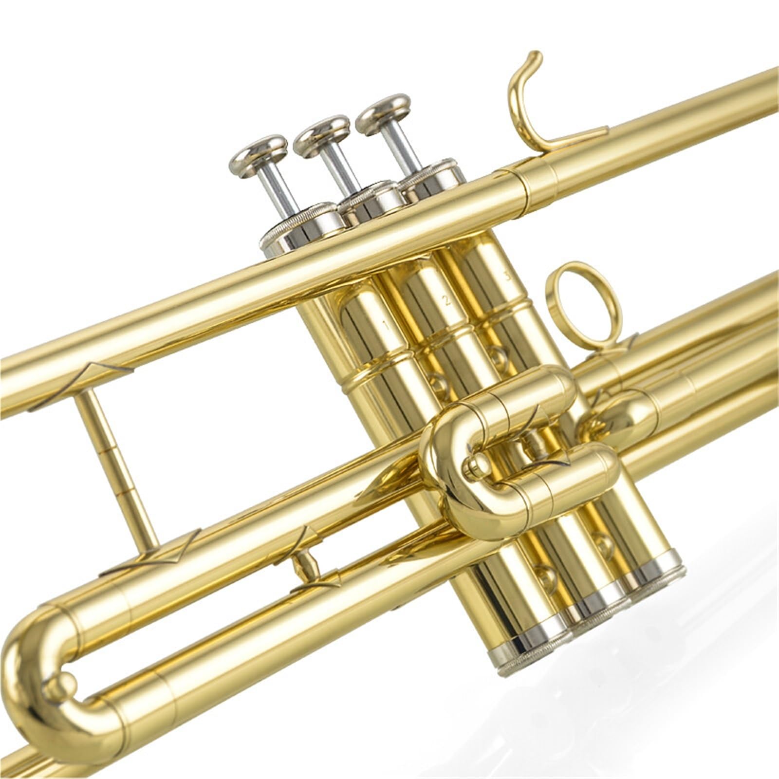 Aufrechte Marschposaune Bb-gestimmtes Blasinstrument Professionelle Leistung Profiposaune