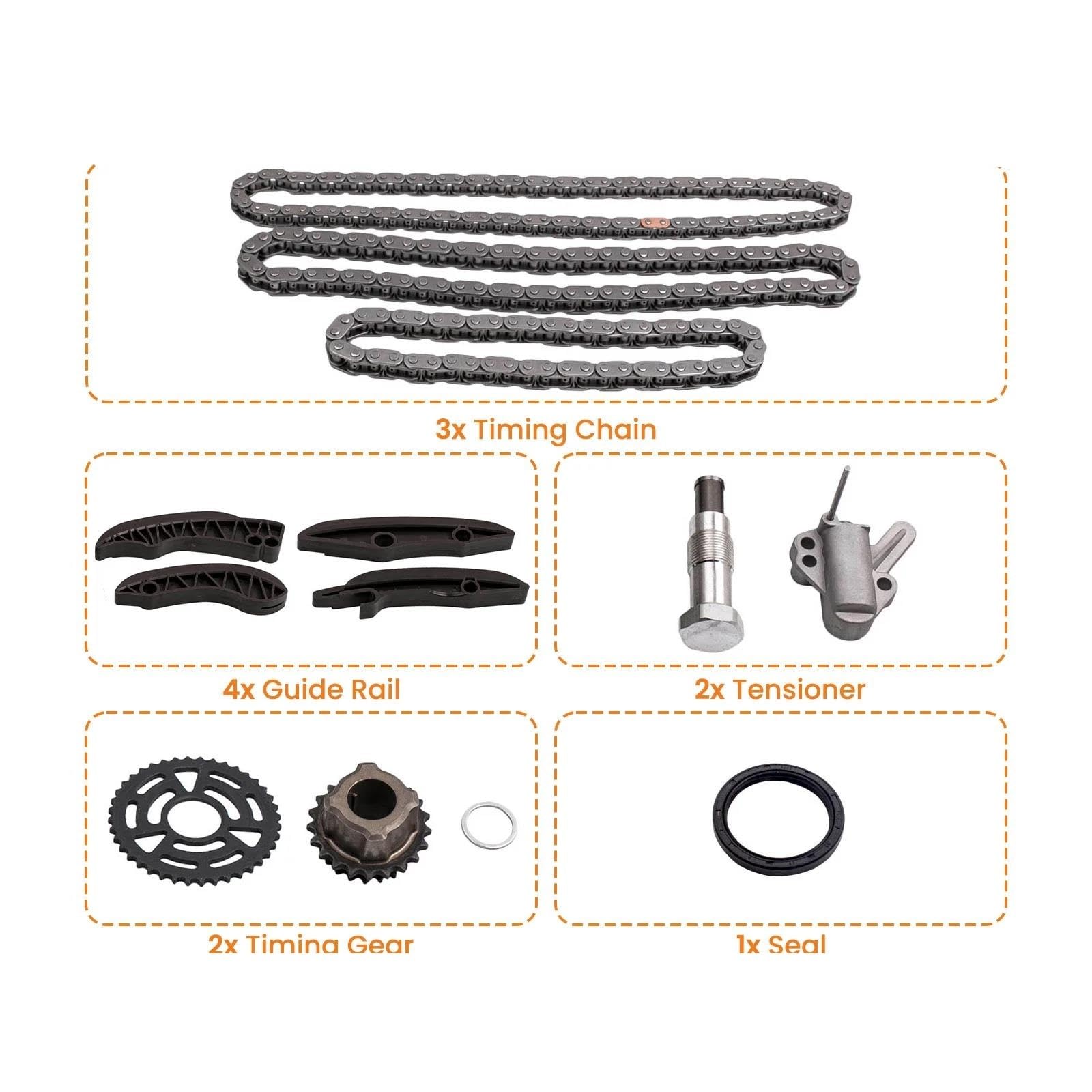Kit Herramientas Bloqueo Cadena Distribución Árbol Levas Motores Diésel Para N47/N57 1.6 2.0 Para N47 D20. N47D20A N47D20C 11318509926 tensor correa