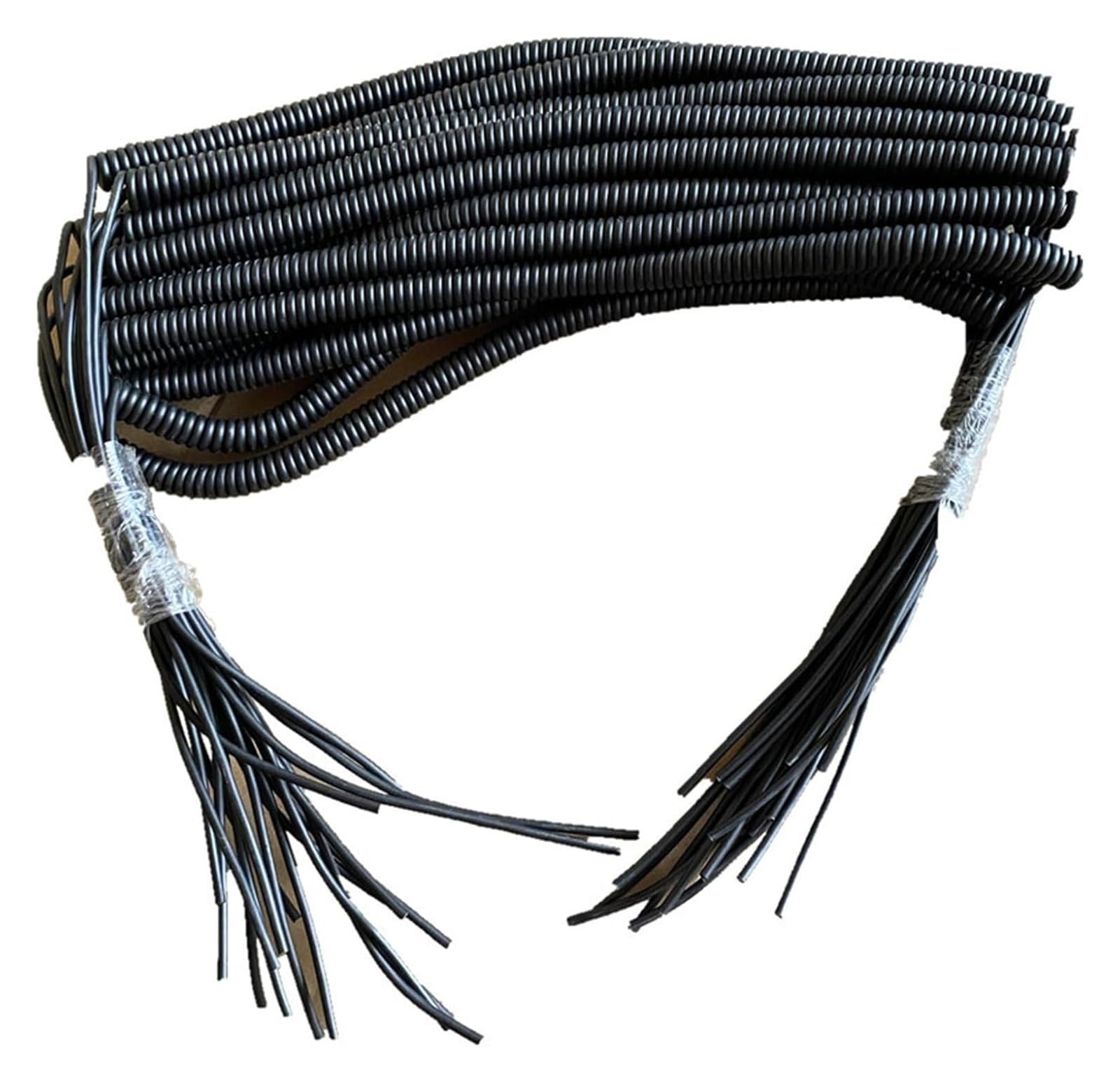 Cable telefónico Cable flexible de resorte en espiral, cable espiral mate de 22 AWG, 4 núcleos, 0,3 mm², extensión de 1 metro, 5 metros, 7 metros, 10 metros, resorte telescópico.(Stretch 3 meter)