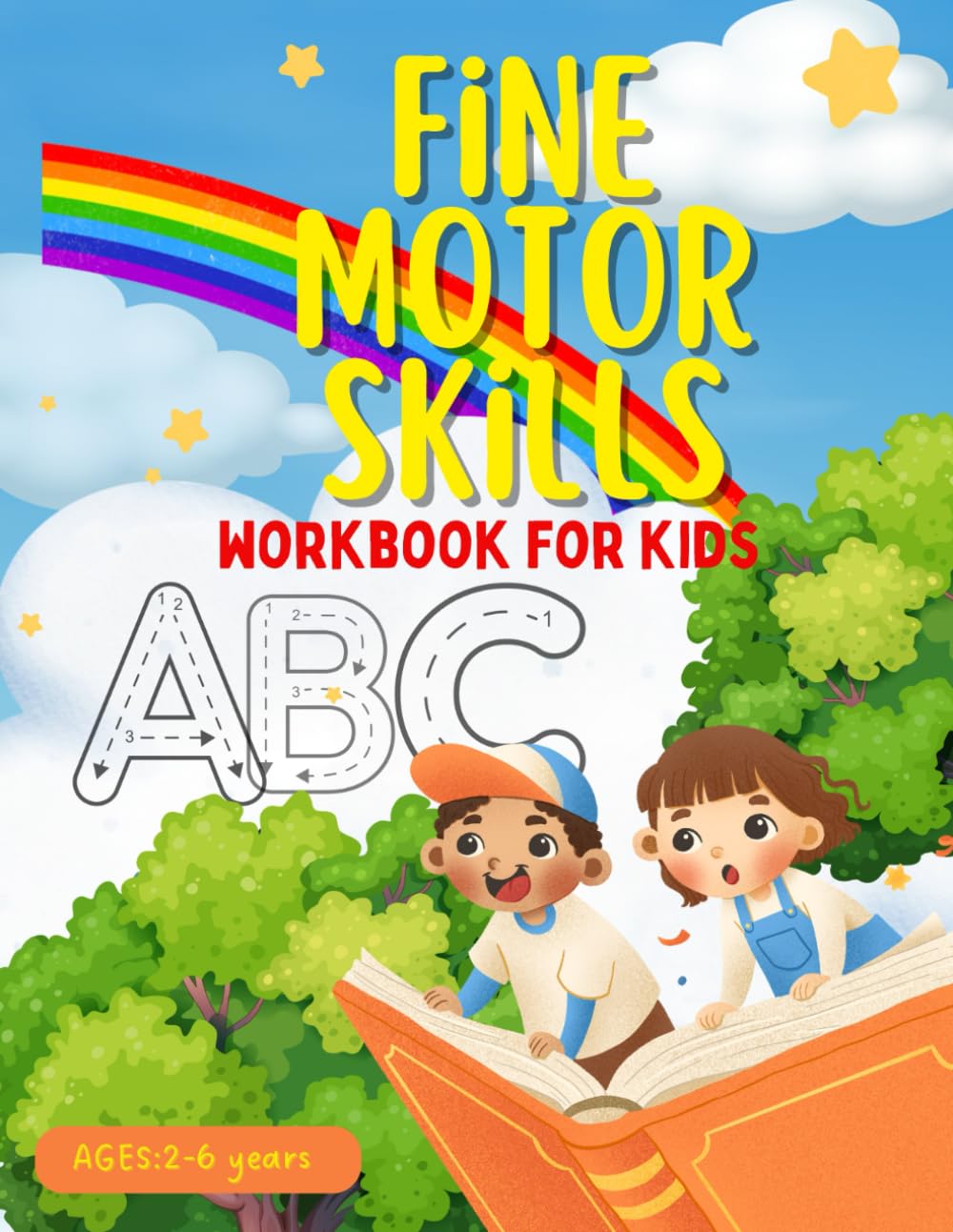 Fine Motor Skills Activity Book for Kids