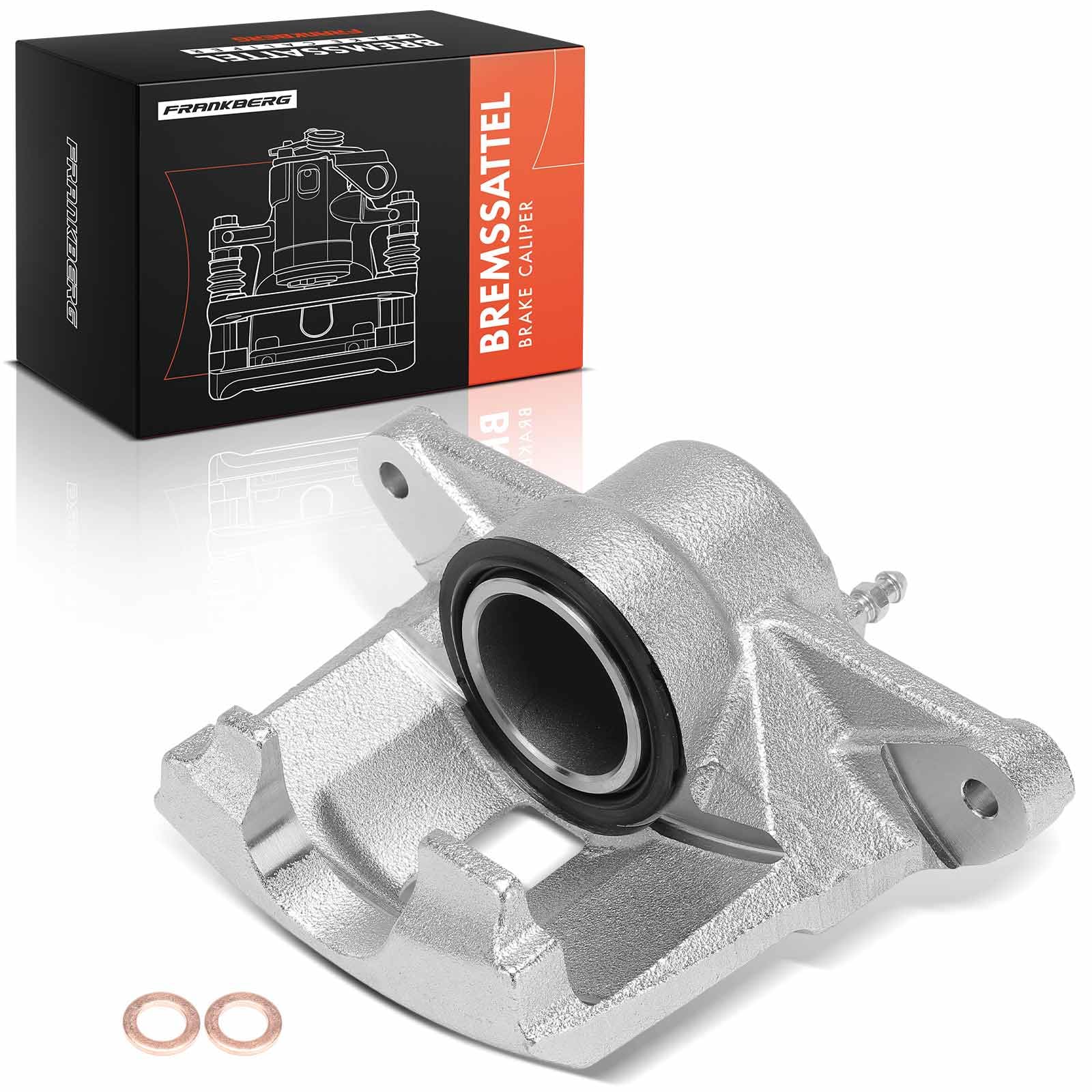 Frankberg 2x Brake Caliper Front Axle Left Right Compatible With