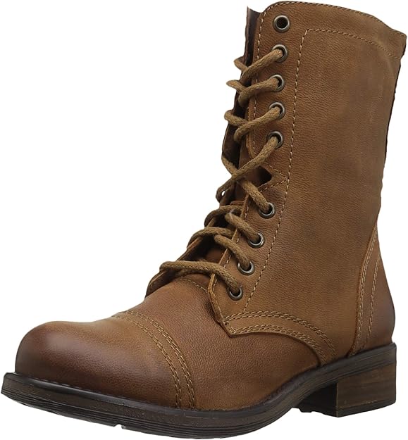 【追跡あり!】Steve Madden TROOPA2.0 レザー コンバットブーツ 追跡あり!】Steve Madden TROOPA2.0 レザー コンバットブーツ