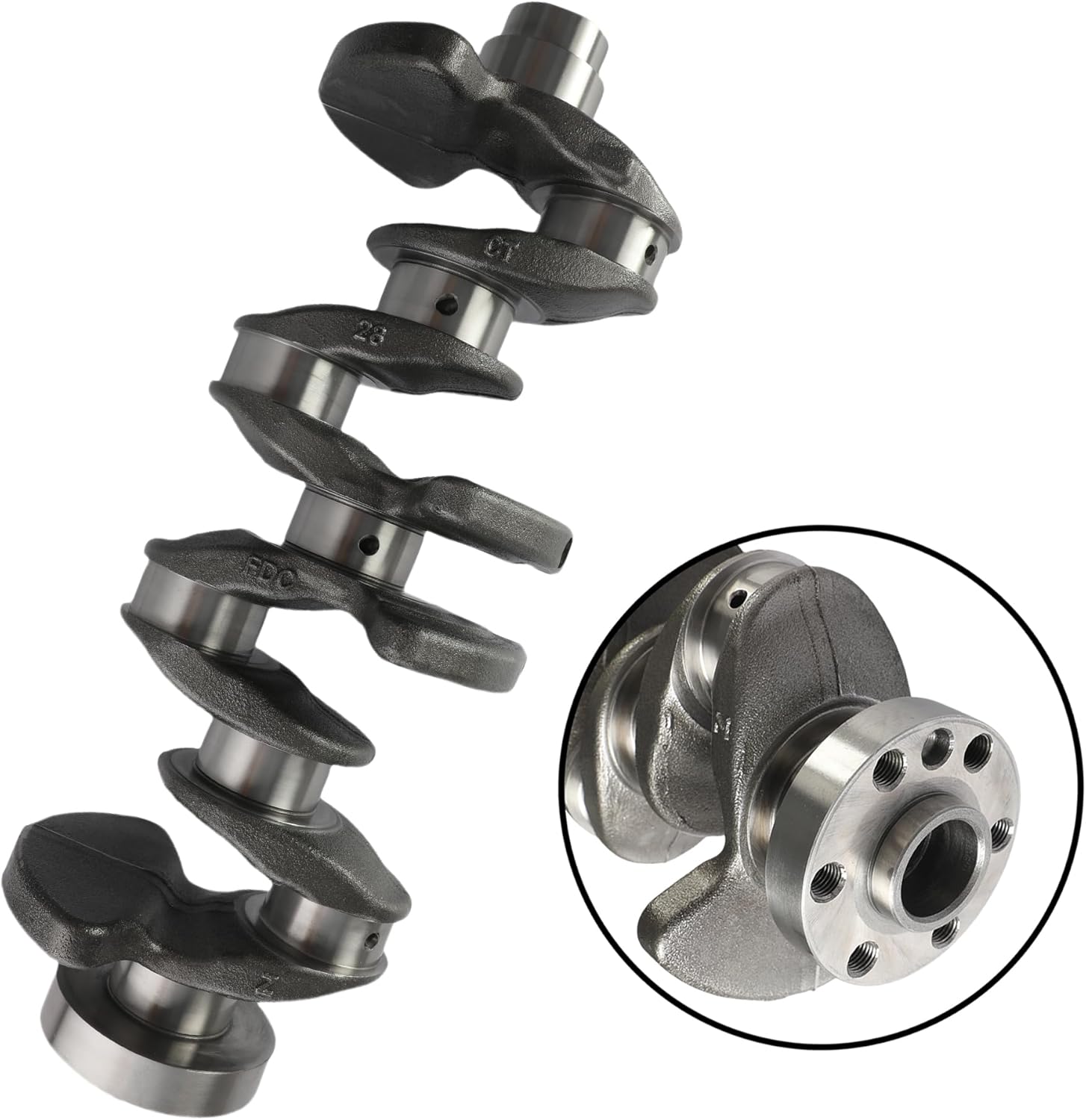 N20 2.0L Engine Crankshaft & Connecting Rod & Bearings Fit for BMW 2-3-4-5 Series 320i 328i 528i X1 X3 X4 N20B20 2.0T 2012-2017 11217640165 11247624616 11247576714