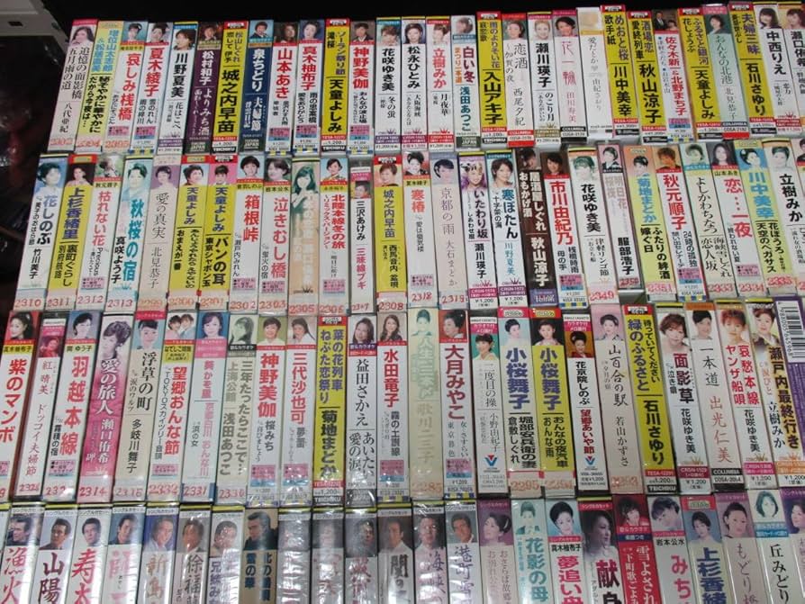 尺八　民謡　演歌　カラオケ　故郷歌謡 カセットテープ　4本セット 尺八 民謡 演歌 カラオケ 故郷歌謡 カセットテープ 4本セット