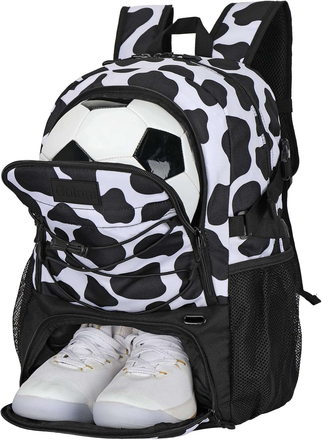 Goloni Soccer Backpack,Basketball Backpack with Ball Compartment & Shoe Compartment,Backpack for Basketball,Soccer