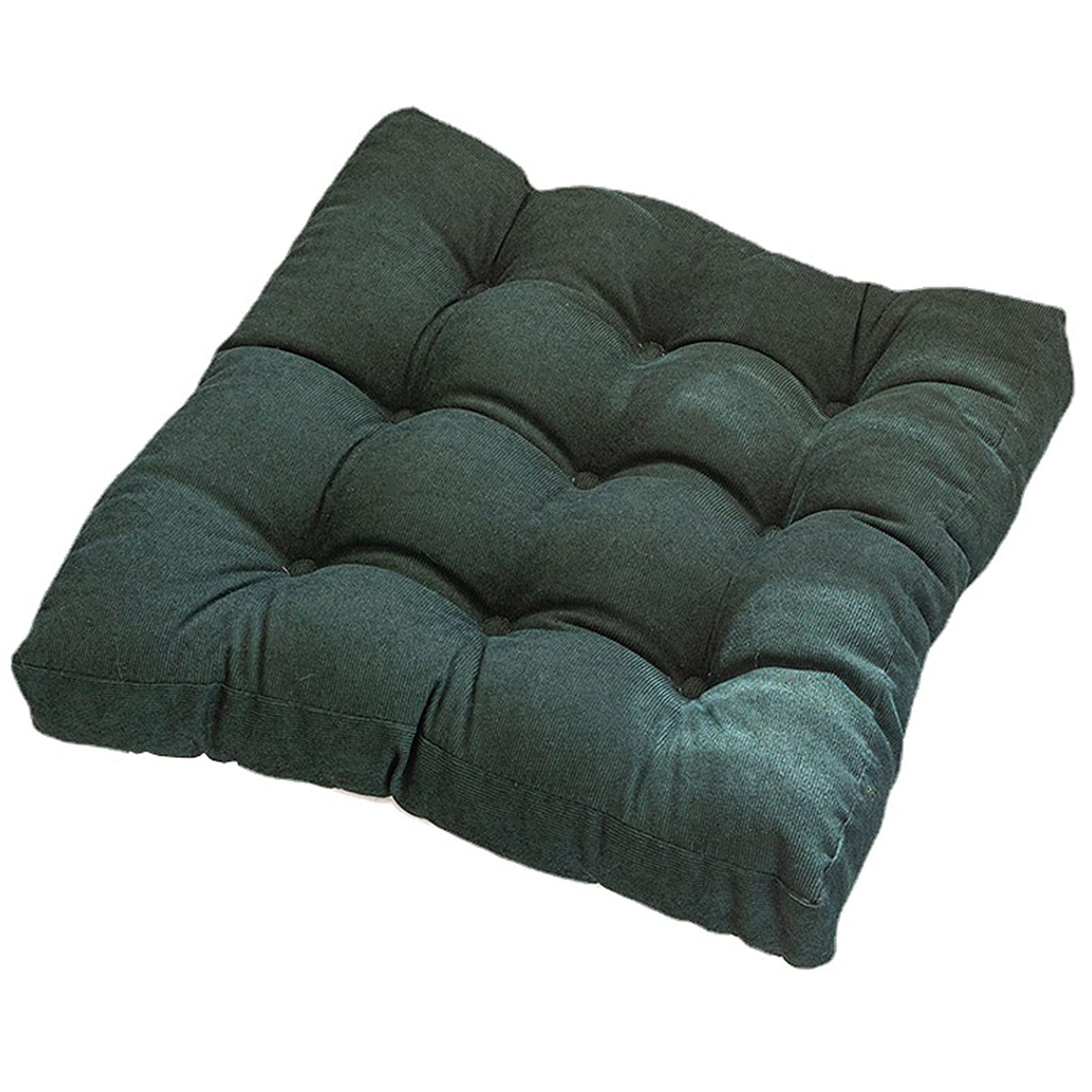 Coussin de chaise épais à attaches pour salle à manger et bureau