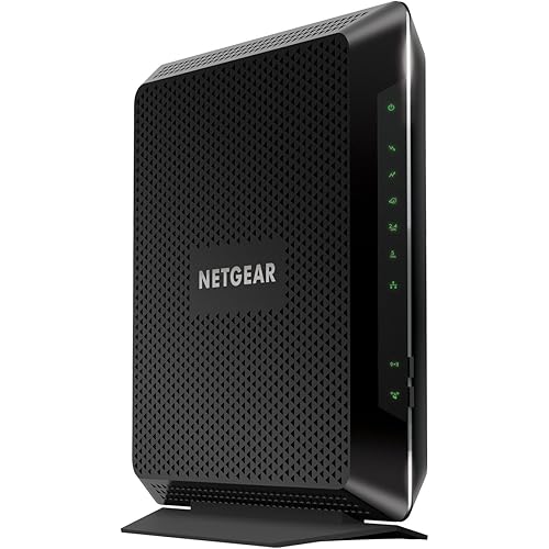 NETGEAR Nighthawk Modem WiFi Router Combo C7000-Compatible with Cable Providers Including Xfinity by Comcast, Spectrum, Cox for Plans Up to 800Mbps | AC1900 WiFi Speed | DOCSIS 3.0