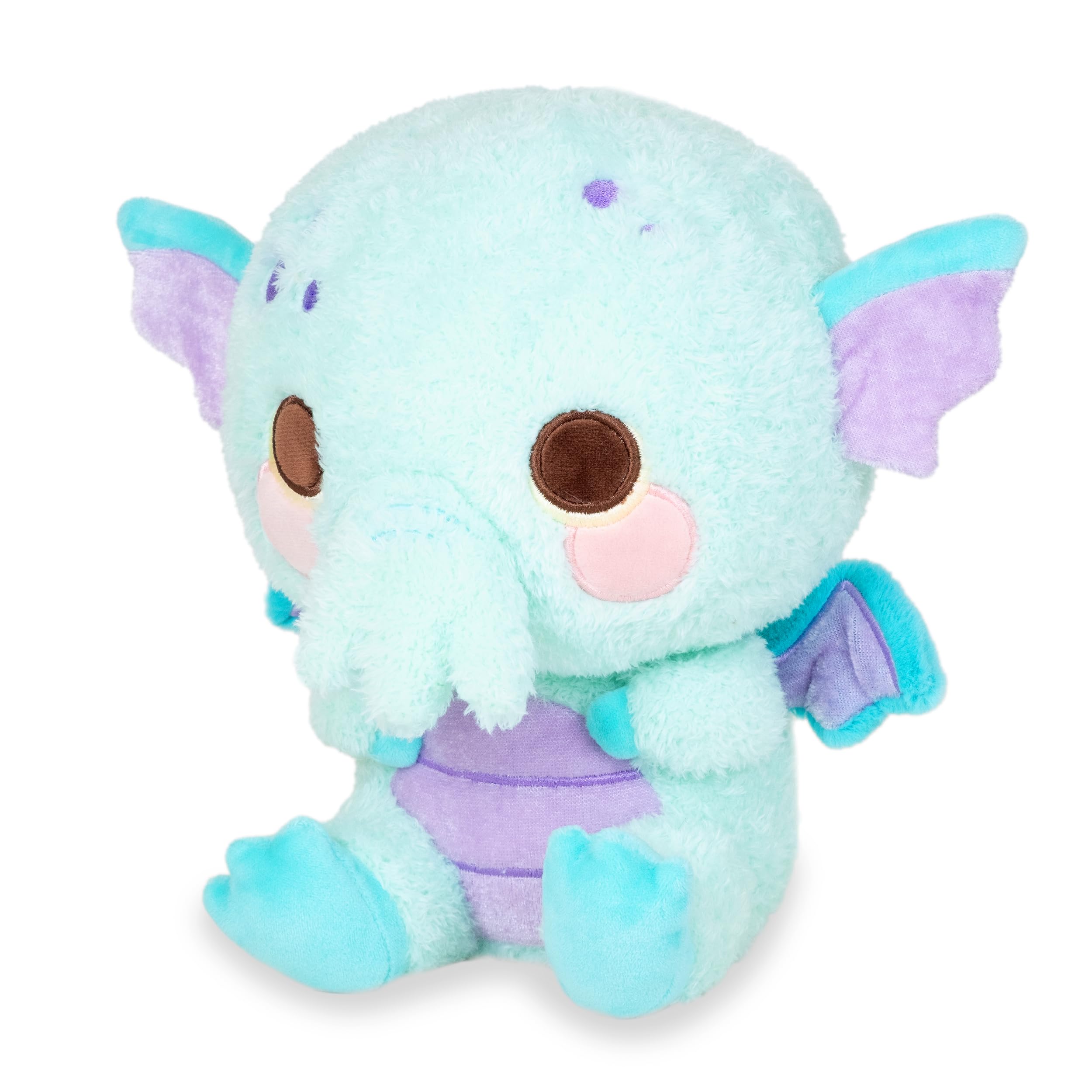 Cuddle Barn PlushGoals - Lulu The Curious Cthulhu | Cute Kawaii Soft Plush Cuddly Cryptid, 10 inches