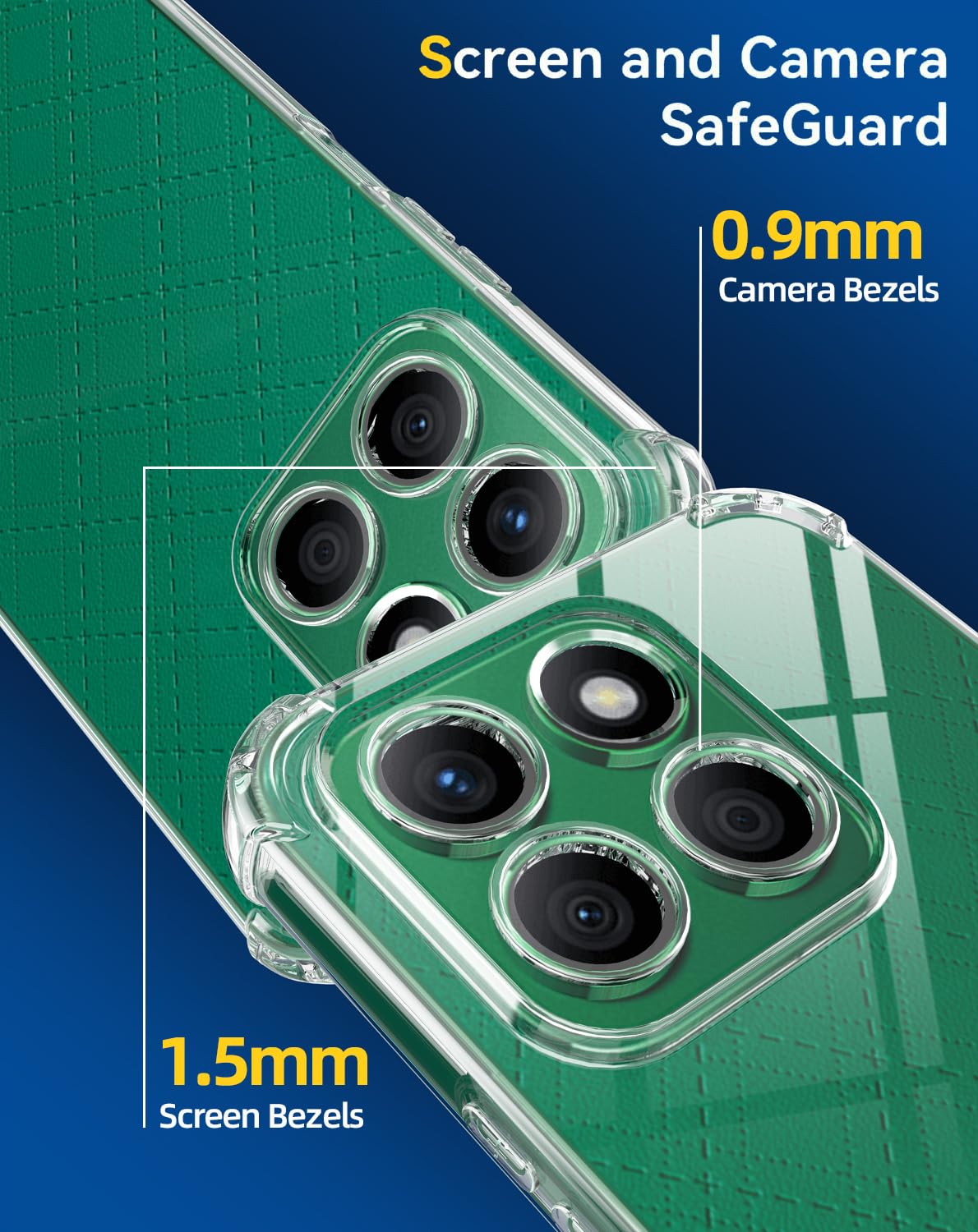 CONAPIKA Cover per Honor X8b con 2 Pezzi Pellicola Vetro