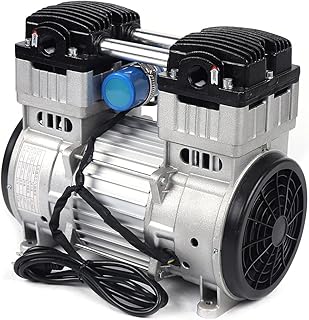 Oil-Free Silent Vacuum Piston High Flow Air Pump Small Diaphragm Mute Pump 5A 200L / Min- 2A100L/ Min 110V (110V 1100W)
