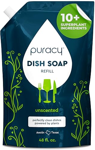 Miniatura 13 de puracy líquido Plato de jabón – sulfate-free Lavado Detergente natural – té verde & Lime, PDS16-3, 3