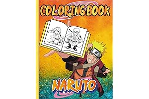Naruto Coloring Book: The Ultimate activity book for kids All ages