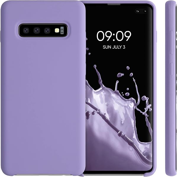 kwmobile Housse Compatible avec Samsung Galaxy S9 Plus Coque - Housse de téléphone Protection Souple en TPU Silicone - Violet Clair - 4