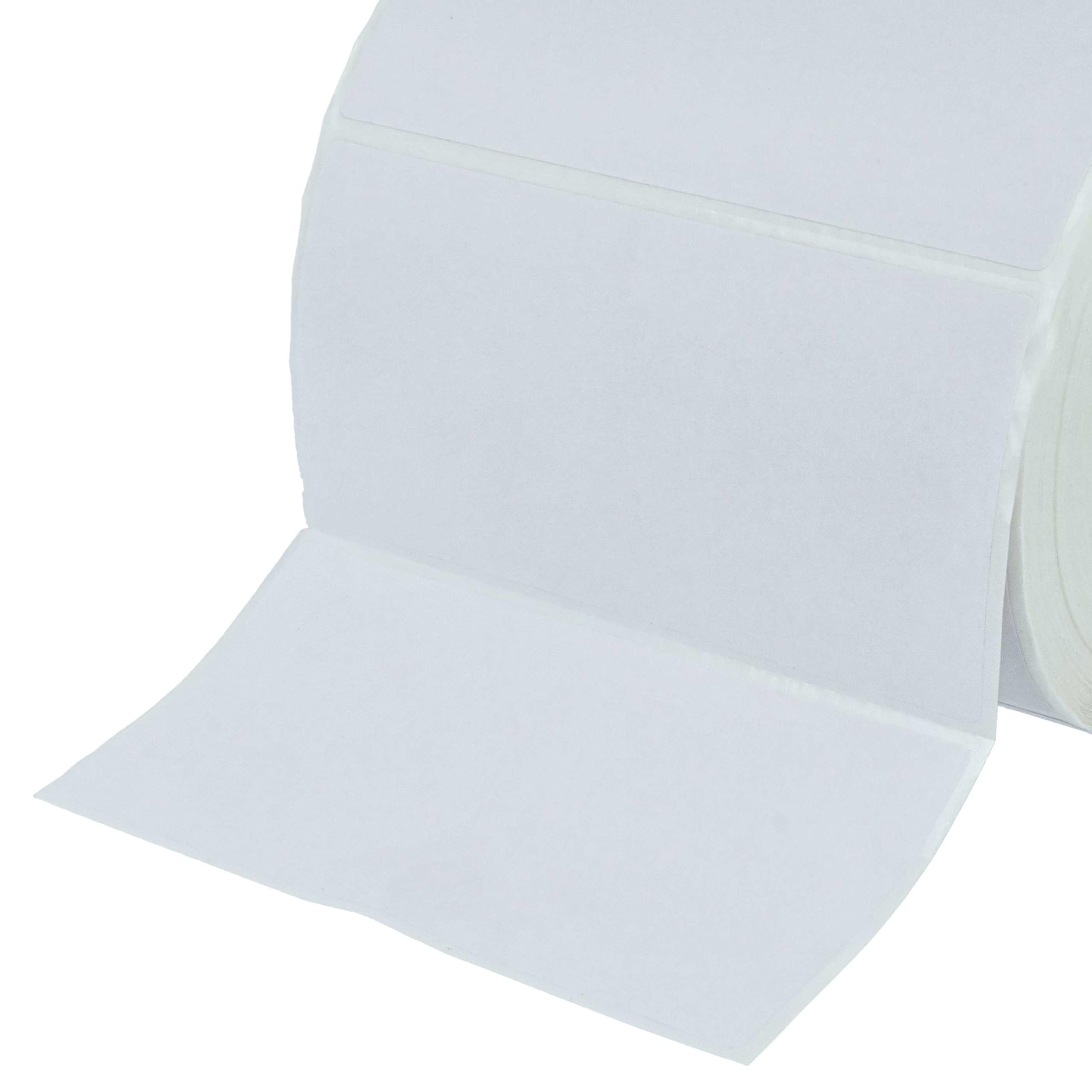 vhbw 10x rotolo etichette 50,8mm x 101,6mm (750 etichette) compatibile con Sato CX400 etichettatrice bianco