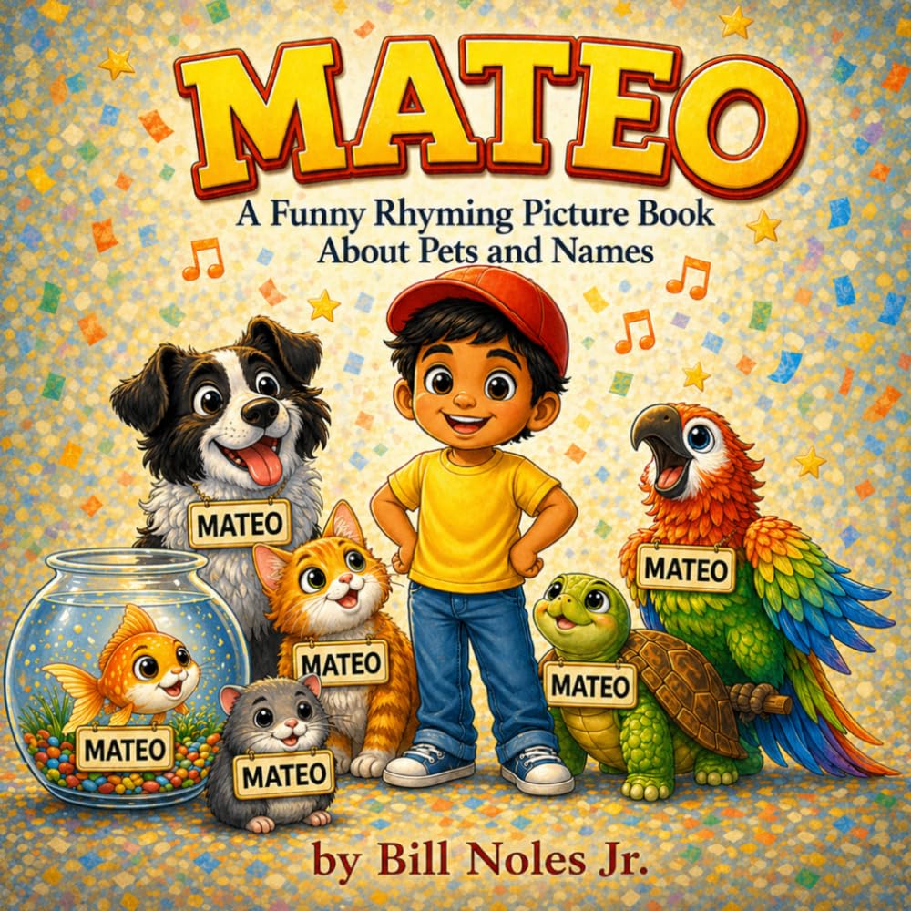 MATEO: A Funny Rhyming Picture Book About Pets and Names