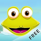 Pista de sonido divertido Super Froggy Ski : The Snow Forest Fun Escape Race - Free