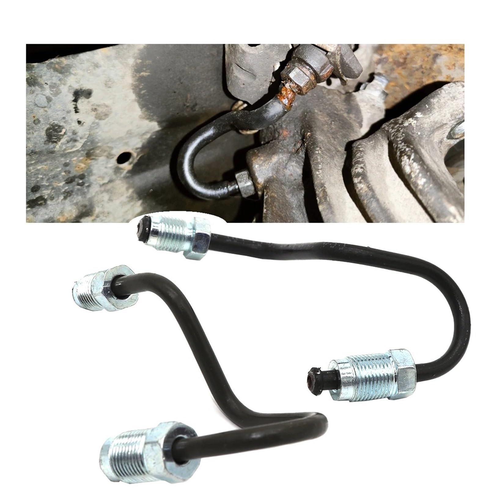 Latiguillos De Freno Traseros Par Para Pinza Izquierdo Y Derecho Para Skoda Para VW Para Golf
