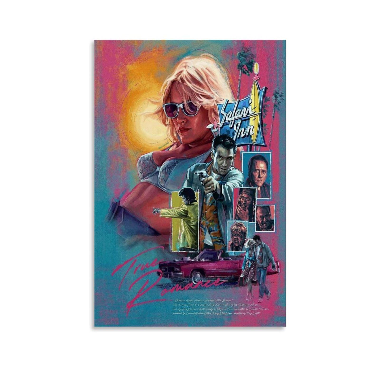 Amazon.co.jp: トゥルー・ロマンス (1993) 映画ポスター ポスター装飾 