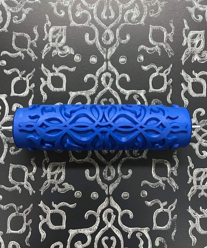Pattern Paint Roller - 7" Roller (Moroccan Damask Pattern)