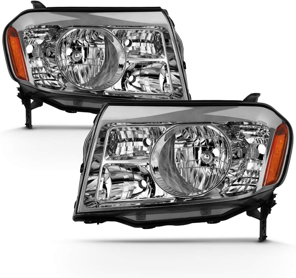 ACANII - For 2009 2010 2011 Honda Pilot SUV Headlights Headlamps OE Direct Replacement Driver + Passenger Side
