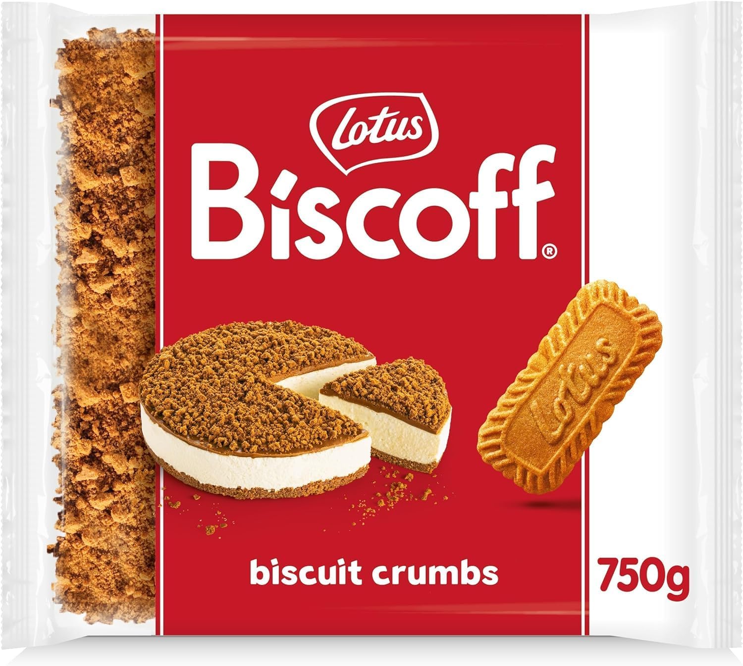 Lotus Biscoff Biscuit Crumbs (750g) Crushed Biscoff Biscuits