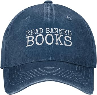 Read Banned Books Hat for Men Funny Dad Hat Funny Gifts for Women