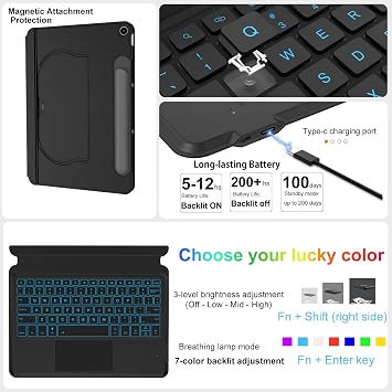 マグネットキーボードケース Google Pixel Tablet 11インチ 2023 用