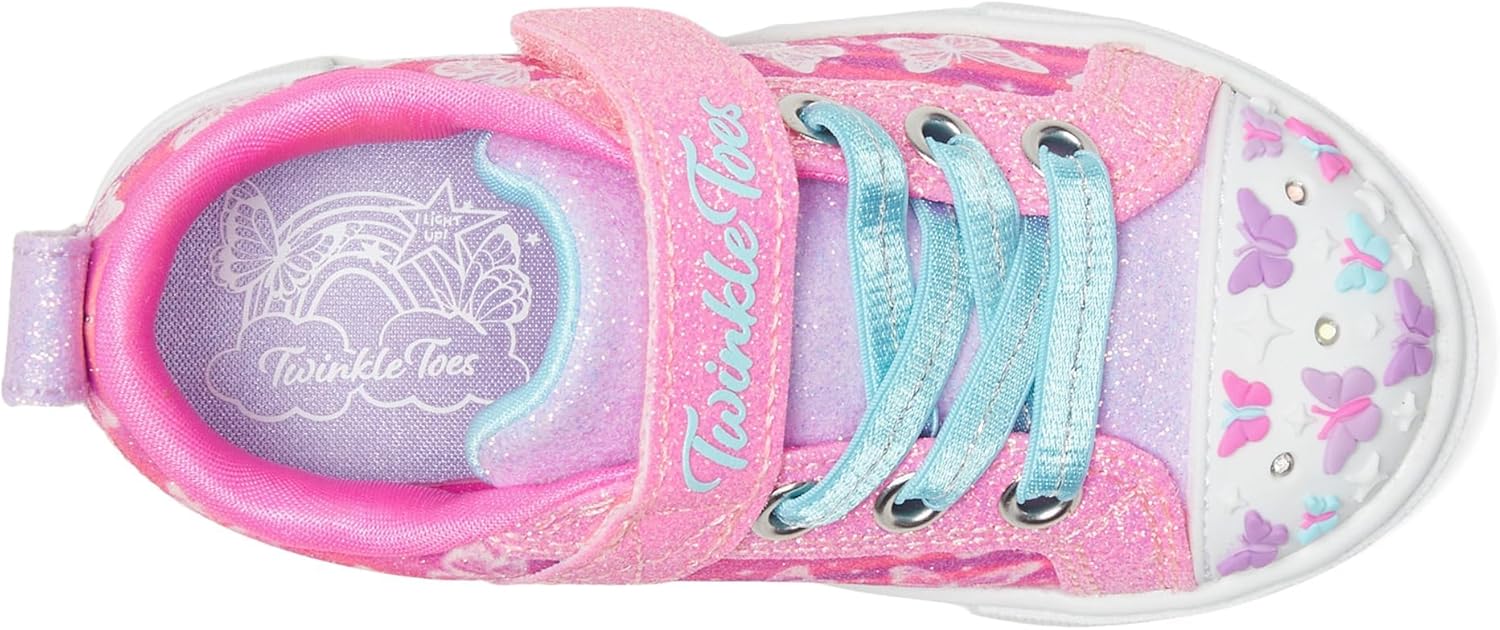 Skechers Girls' Twinkle Sparks - Ombre Flutte Sneakers - Image 2