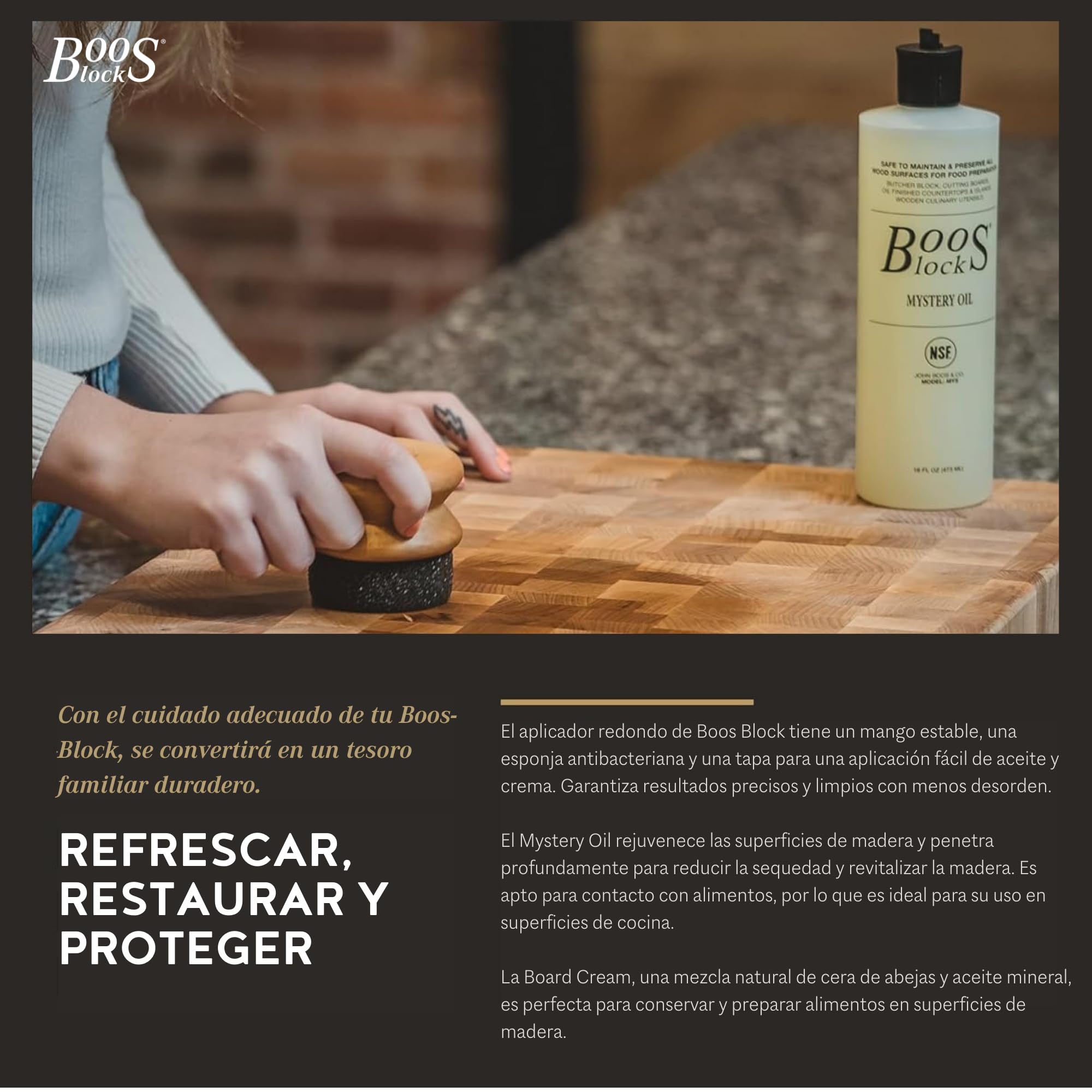 Boos Block Pro Chef-Groove - Ranura Para Jugo - Reversible - 51 x 38 x 6 cm | Tabla Cortar Cocina Profesional - Tabla Madera Cocina Grande