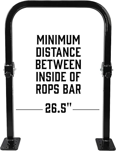 Miniatura 5 de Cesta de tractor ROPSRIDER XHD de alta resistencia, se adapta a la mayoría de barras ROPS de tractor y cortacésped de giro cero, modelo MTF100