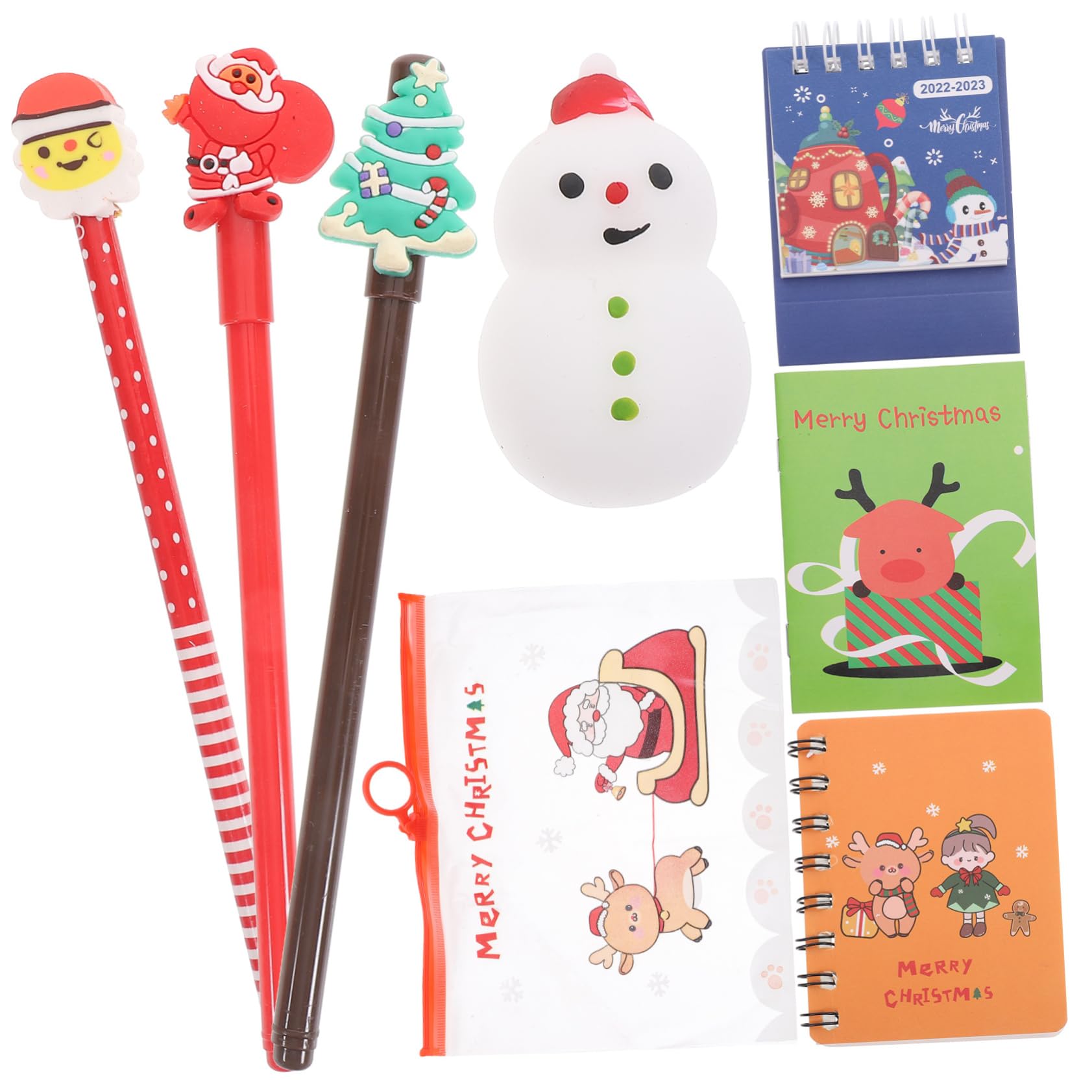 匿名配送★バラ売り可10色入りクリスマスボールペン　子ども会　イベント　景品 匿名配送☆バラ売り可10色入りクリスマスボールペン子ども会