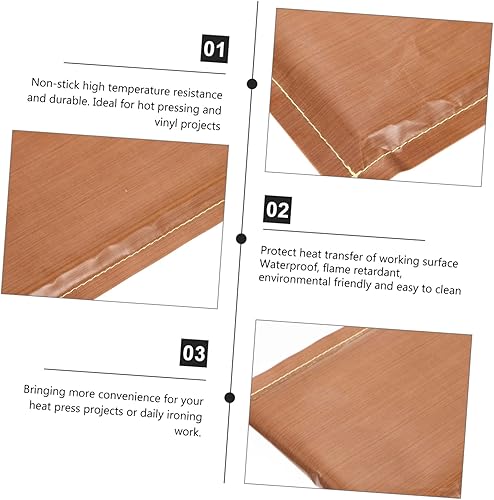 Miniatura 8 de EXCEART Almohada para ropa de transferencia de calor, almohada de prensado para prensa de calor, tabla de planchar, alfombrilla de manualidades,