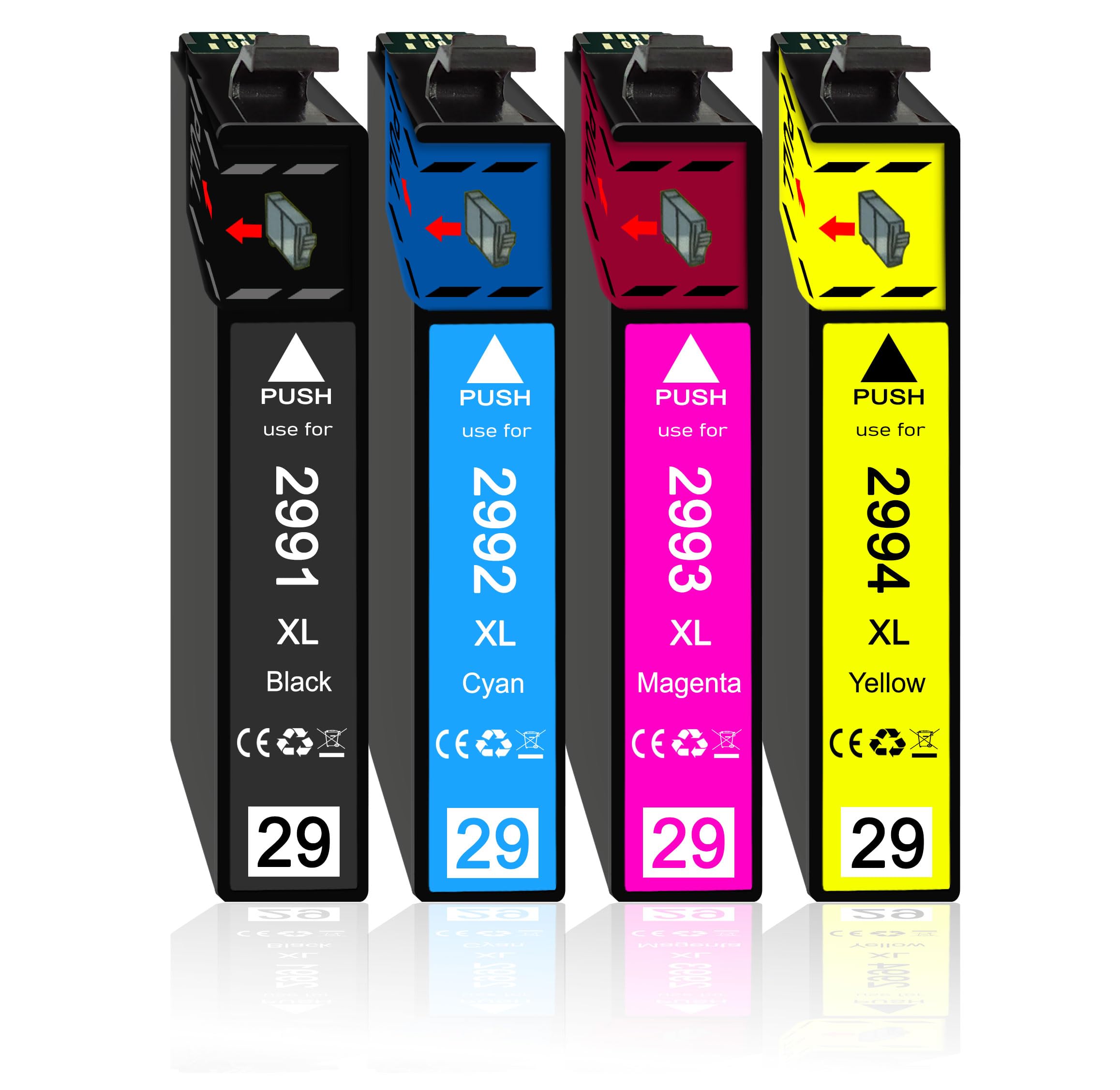 T2991 29xl 29 Cartucho De Tinta Compatible Para Epson XP-245,235, 247, 332, 335