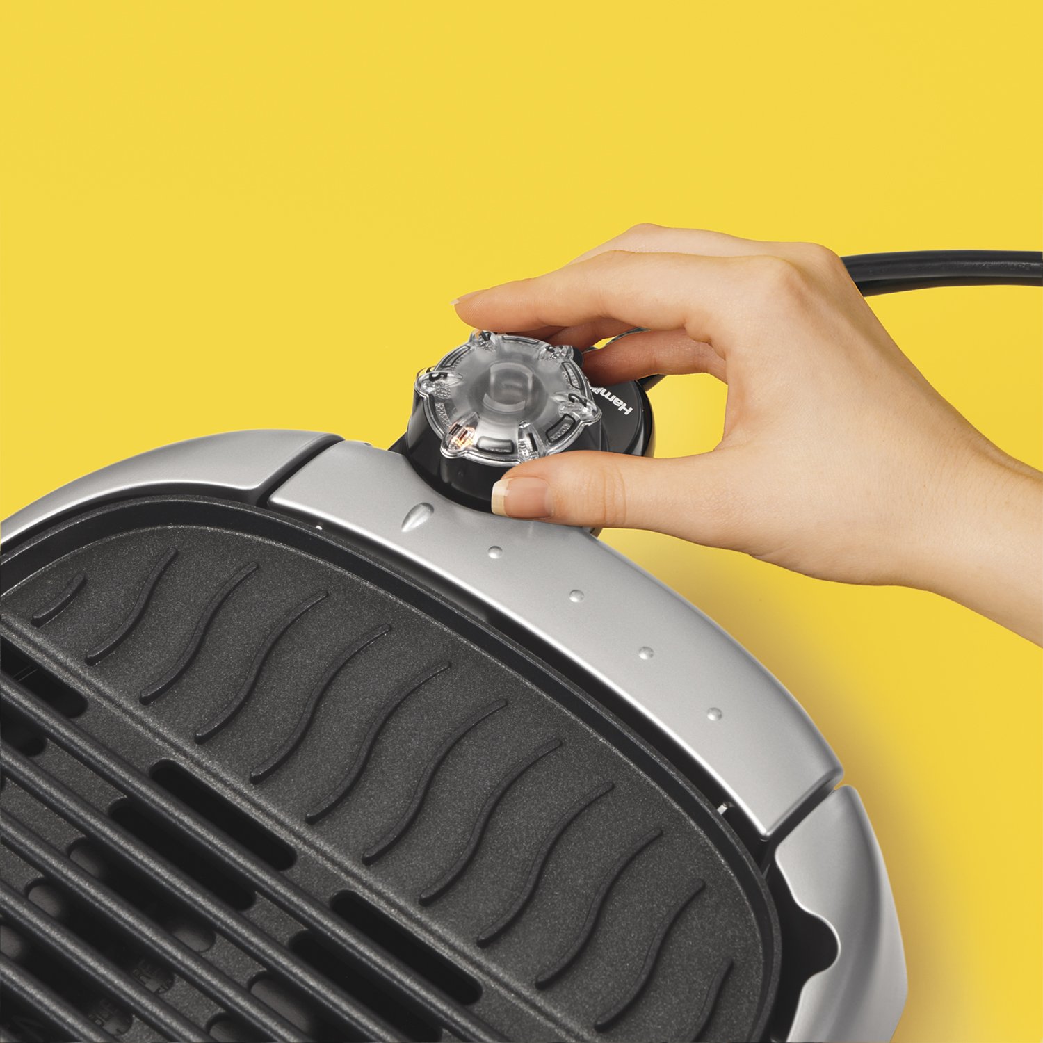 Hamilton Beach 31606N Health Smart Grill, Silver