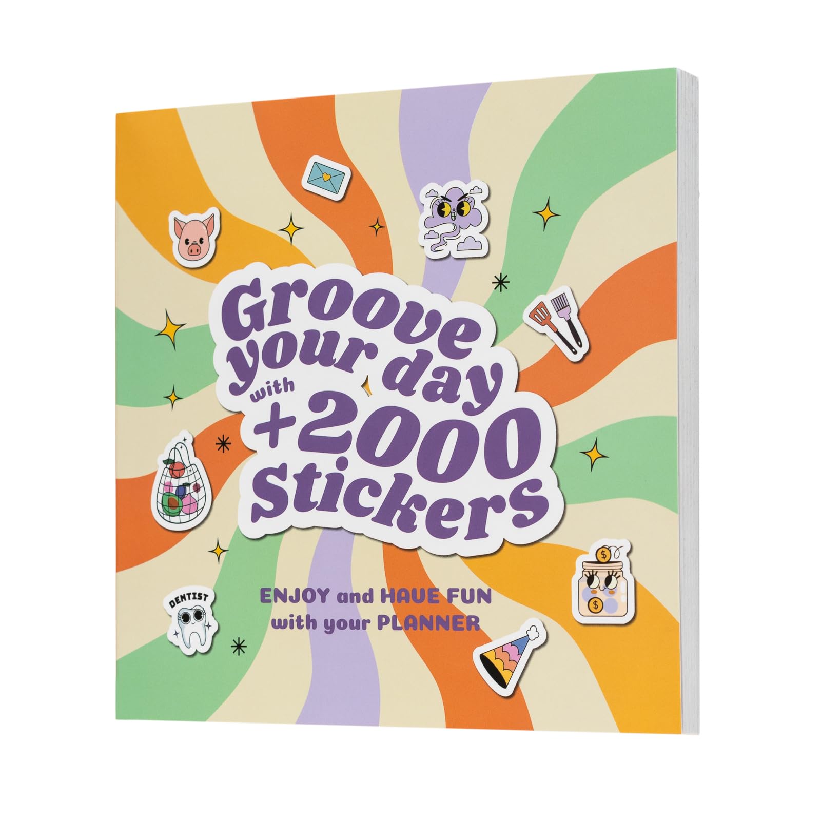 Grupo Erik Stickers, Sticker Book + 2000 Stickers, Planner Stickers, Diary Stickers, Scrapbook Stickers, Calendar Stickers, Journal Stickers, Bullet Journal Accessories