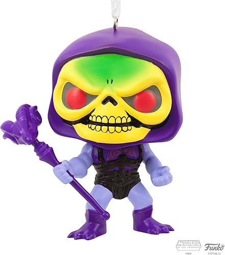 Miniatura 6 de Hallmark Maestros del Universo Esqueletor en armadura de batalla Funko POP! Adorno navideño