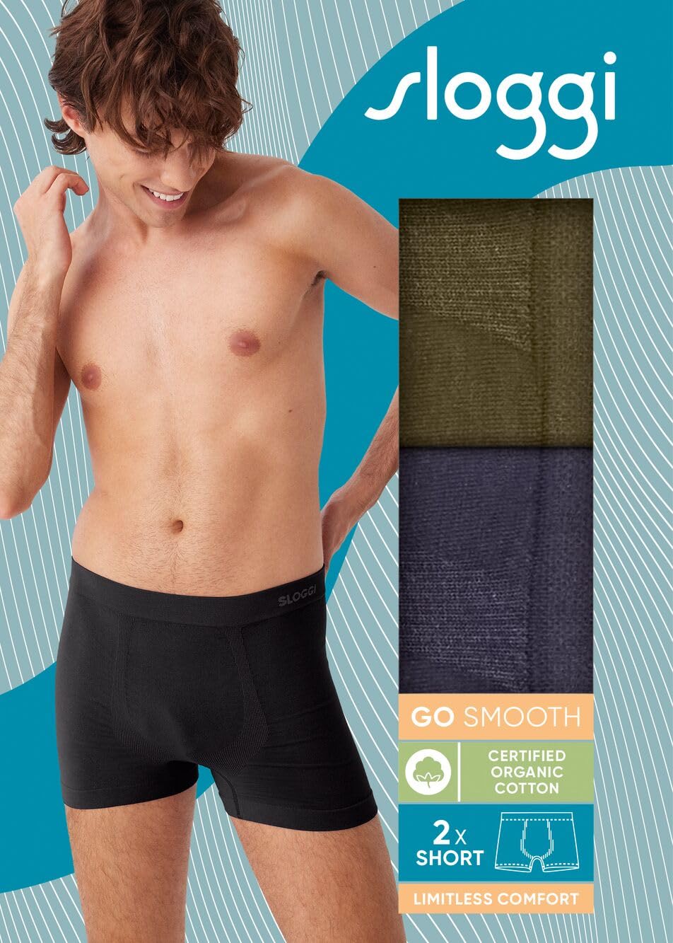 Sloggi Bielizna Kobiety Sloggi Men Go Smooth Short C2p