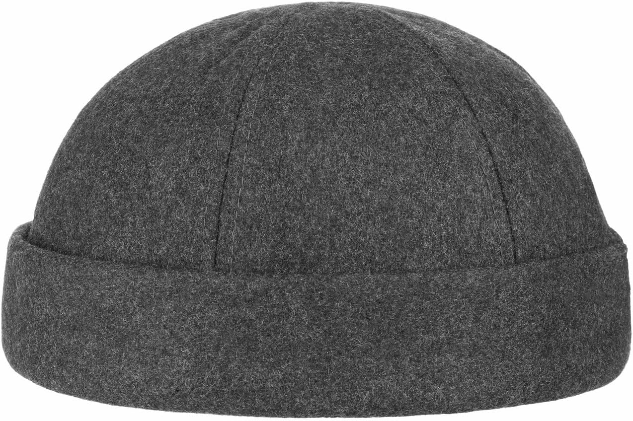 Lipodo Port Docker Cap Winter Men Autumn/Winter Black Blue Grey Bordeaux-Red Hook and Loop Closure Fits Closely