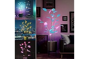 Magical LED Houseplant: Illuminating Artificial Plant Decor